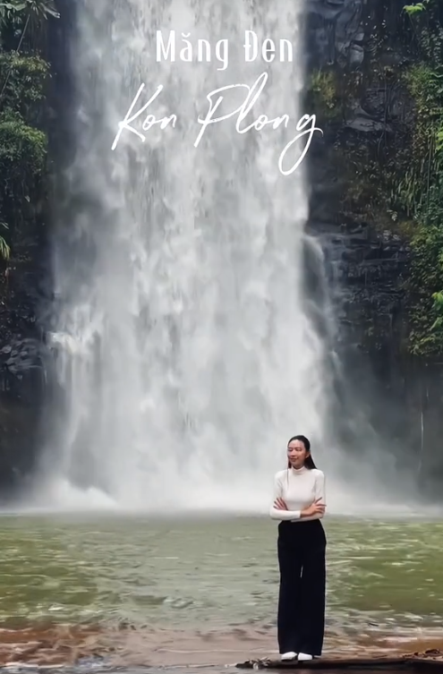 Thác nước hùng vĩ nơi Hoa hậu Thùy Tiên vừa check in có gì mà được ví là 'thiên đường mộng mơ'? Ảnh 2