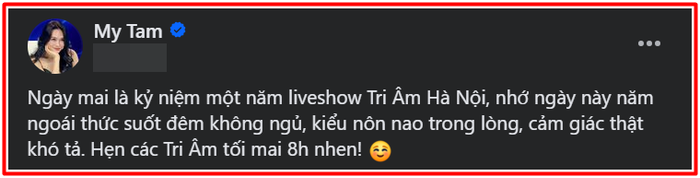 Mỹ Tâm đăng đàn kỷ niệm 'ngày quan trọng', tiết lộ cảm xúc đặc biệt Ảnh 2