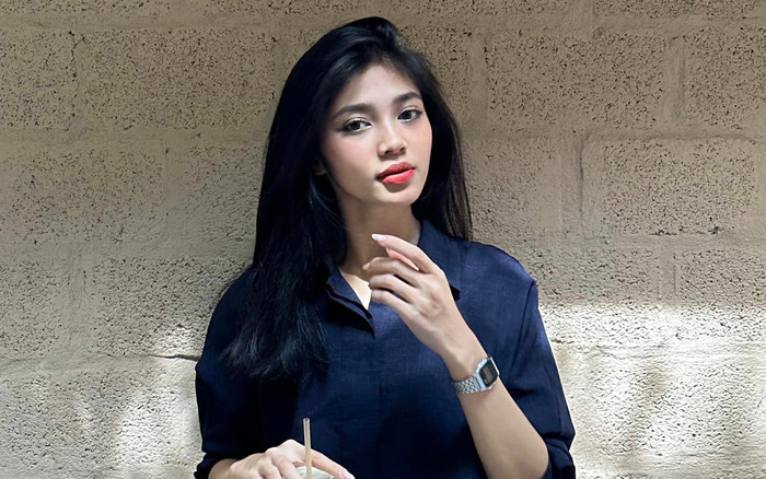 Á hậu Minh Kiên đăng ảnh tựa 'nàng thơ' nhưng lại bị netizen góp ý dáng đứng Ảnh 2