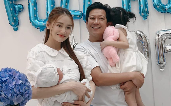 Trường Giang - Nhã Phương tổ chức đầy tháng cho quý tử, tiết lộ thêm thông tin về nhóc tỳ thứ 2 Ảnh 2