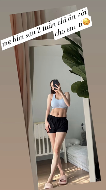 'Mẹ bỉm' Nhã Phương khiến dân tình 'mắt chữ A, mồm chữ O' khi khoe body cực đỉnh chỉ sau 2 tuần sinh con. 