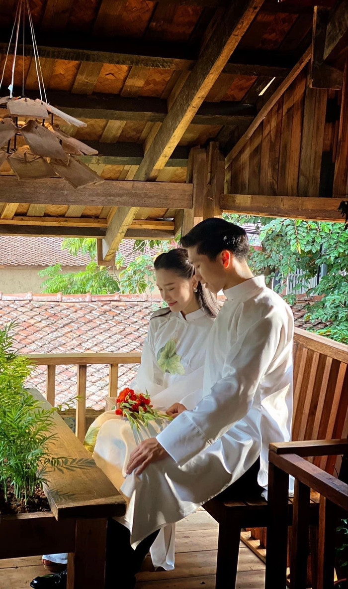 Ảnh cưới đẹp nhất như cổ tích của Đoàn Văn Hậu - Doãn Hải My trước thềm thơm lễ Hình ảnh 4