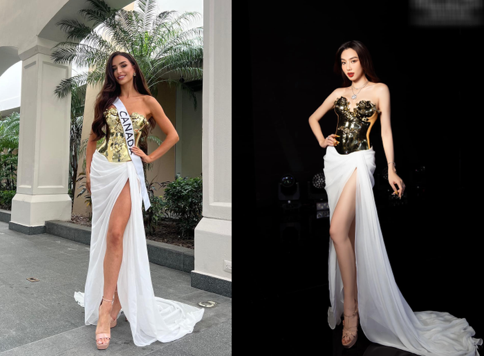 Màn đụng độ giữa đối thủ Bùi Quỳnh Hoa và Thùy Tiên, Miss Universe - Miss Grand ai hơn ai? Ảnh 4