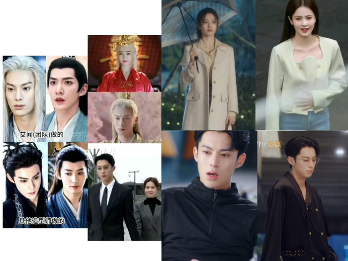 Tạo hình của cặp nam nữ chính - Bạch Lộc và Vương Hạc Đệ cũng gây thất vọng.