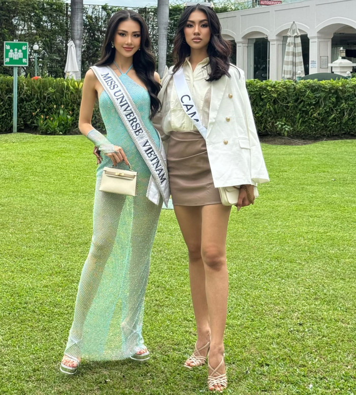 'Soi' nhan sắc bạn cùng phòng của Bùi Quỳnh Hoa tại Miss Universe: Đại diện Việt Nam liệu có 'lép vế'? Ảnh 8