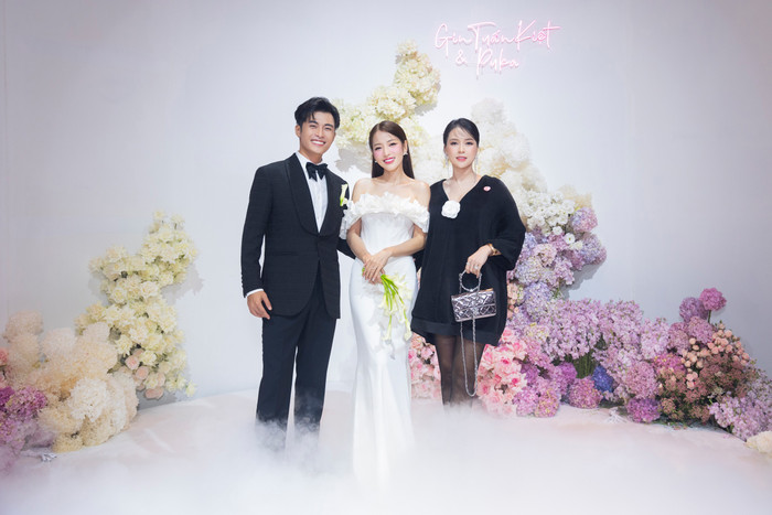  Xuất hiện trong ngày vui đồng nghiệp, Sam chiếm spotlight với nhan sắc mẹ bầu xinh đẹp.