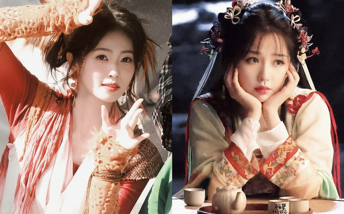 Tạo hình trong phim mới của Bạch Lộc bị tố đạo nhái Ngu Thư Hân Ảnh 2