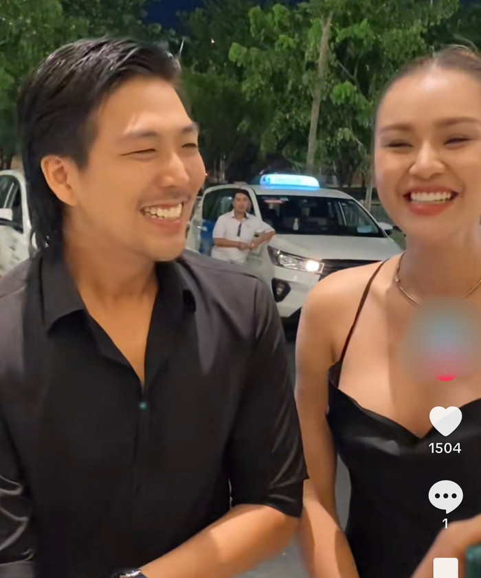 Lê Thu Trang và bạn trai cùng sánh đôi tham dự đám cưới Puka - Gin Tuấn Kiệt.&nbsp;