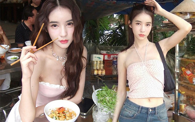 'Thiên thần' xinh đẹp gây sốt trên phố Hà Nội, danh tính thật sự gây bất ngờ Ảnh 2