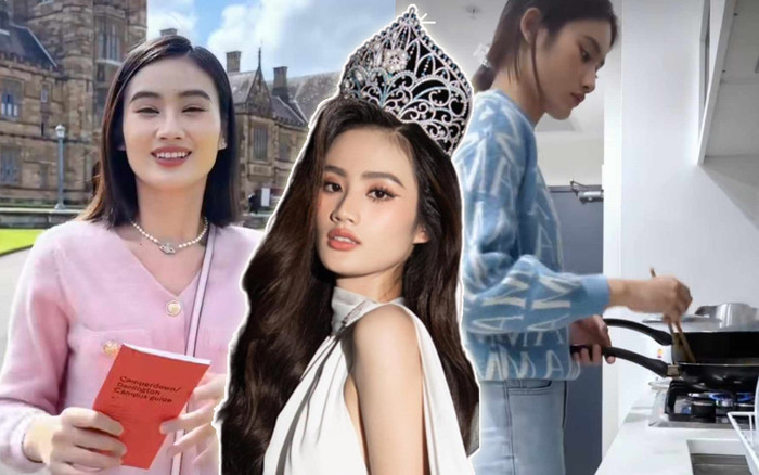 Hoa hậu Ý Nhi tươi tắn quay Vlog cuộc sống khi du học, tiết lộ người ở chung nhà tại Úc Ảnh 2