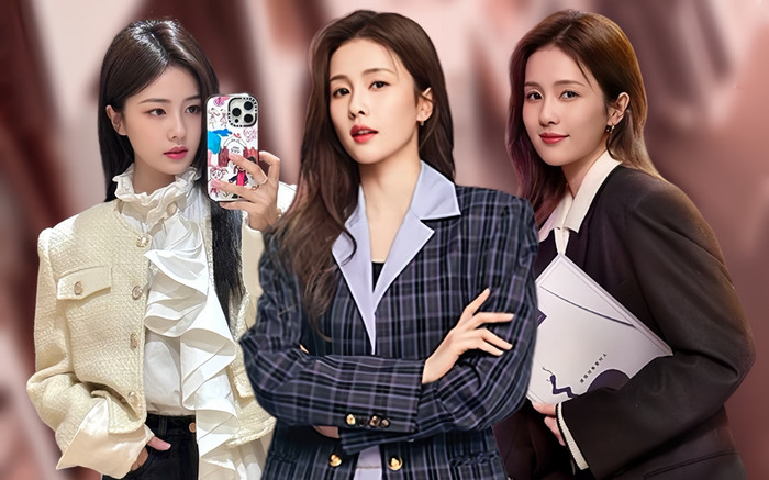 Bạch Lộc lên đồ đi làm thế nào mà được khen sang chảnh, 'át vía' dàn mỹ nhân trong Dĩ Ái Vi Doanh? Ảnh 2