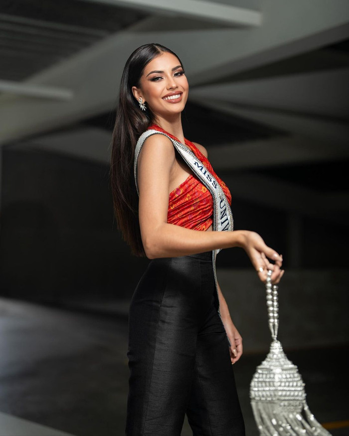 Đối thủ sừng sỏ của Bùi Quỳnh Hoa có hành động 'ghi điểm' tại Miss Universe 2023 Ảnh 2