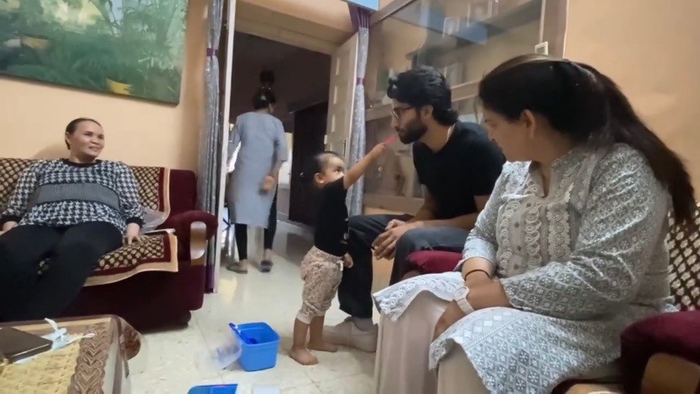 Gia đình nhà chồng Võ Hạ Trâm đặc biệt quan tâm đến cháu gái