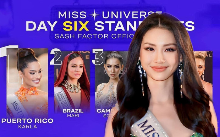 Miss Universe ngày 6: Thái Lan rớt hạng, Campuchia vươn lên khóa Top 3, Bùi Quỳnh Hoa giảm phong độ Ảnh 2