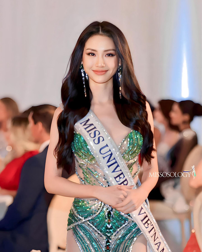 Miss Universe ngày 6: Thái Lan rớt hạng, Campuchia vươn lên khóa Top 3, Bùi Quỳnh Hoa giảm phong độ Ảnh 5