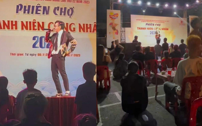 Nam ca sĩ Việt nổi tiếng tận Trung Quốc một thời giờ hát ở hội chợ: Danh tính chẳng ai xa lạ! Ảnh 2