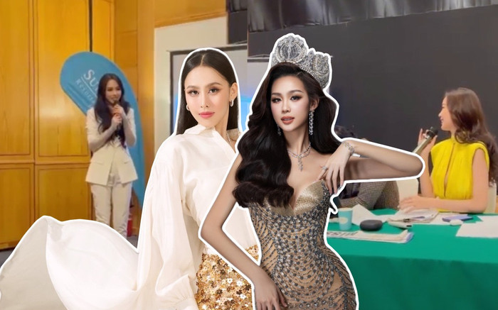 Ngọc Hằng 'nuốt mic' khi bị Bảo Ngọc làm khó ở vòng thi phỏng vấn kín Miss Intercontinental Ảnh 2