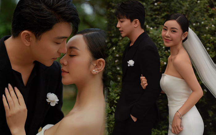 Quỳnh Kool hạnh phúc cùng 'chồng' trong bộ ảnh cưới giờ mới tiết lộ Ảnh 2