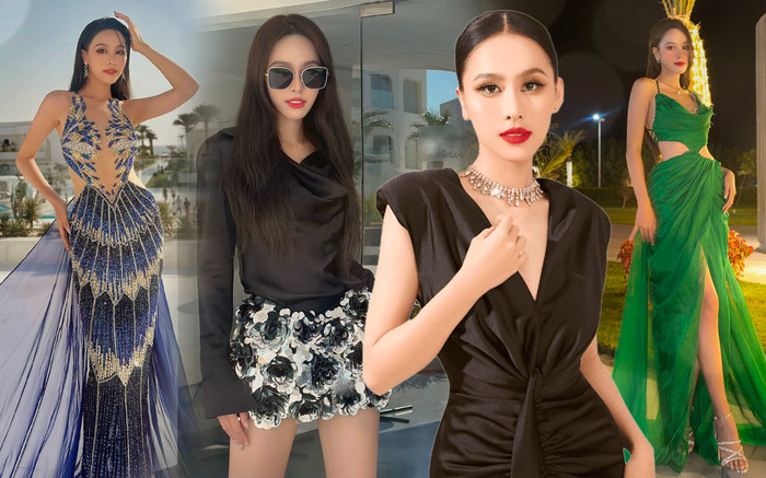 15 ngày tại MIC 2023, Ngọc Hằng 'chặt đẹp' với 27 thiết kế váy áo: Miss Fashion là đây chứ đâu! Ảnh 2