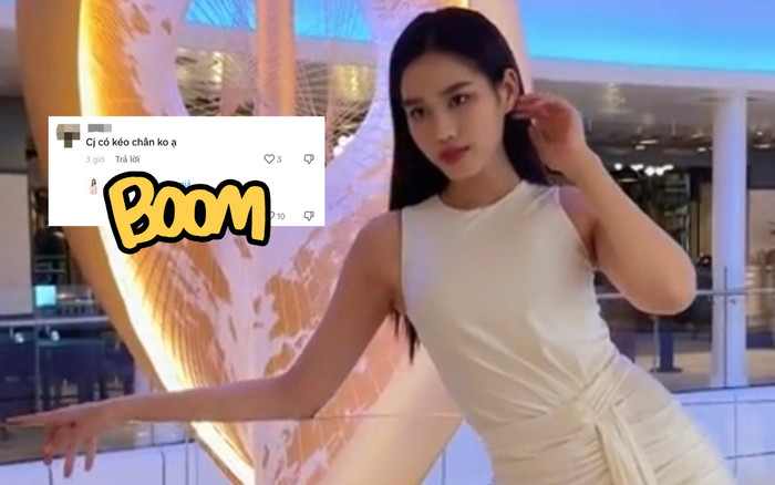 Đỗ Thị Hà trả lời 'xanh rờn' khi bị nghi ngờ kéo chân dài 1,11m Ảnh 2