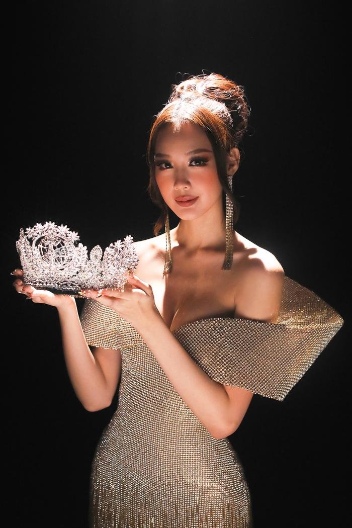 Ngắm trước 3 bộ trang phục Bảo Ngọc mang đến chung kết Miss Intercontinental: Ghi điểm mạnh bởi áo dài Ảnh 6