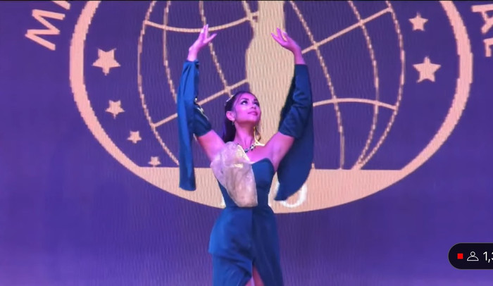 Đêm thi National Costume tại MIC 2023: Lộ nhiều 'sạn' lớn nhỏ, Ngọc Hằng gặp sự cố ngay phút chót Ảnh 2