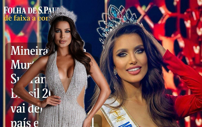 Nhan sắc rực lửa đại diện Brazil tại Miss Supranational 2024: Khỏi thi thố nữa, đội vương miện liền Ảnh 2
