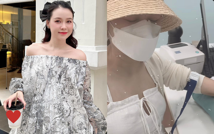 Sam bịt kín mặt, chịu đau đớn khi khám thai đầu lòng Ảnh 2