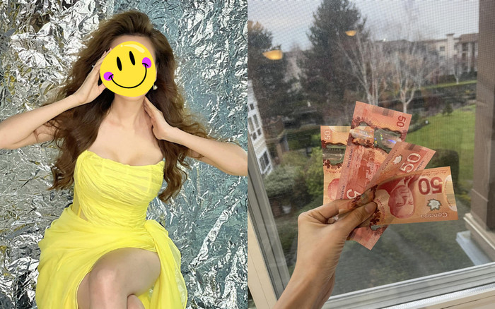 Một Hoa hậu sang Canada làm nghề phun xăm, vui mừng vì được khách tip thêm 100 đô Ảnh 2