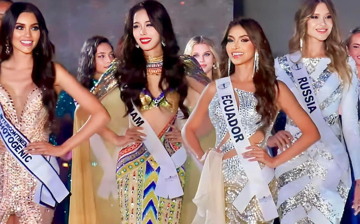 Bại trận trước Thái Lan, Ngọc Hằng giành ngôi vị á hậu 2 Hoa hậu Liên Lục địa 2023 Ảnh 2