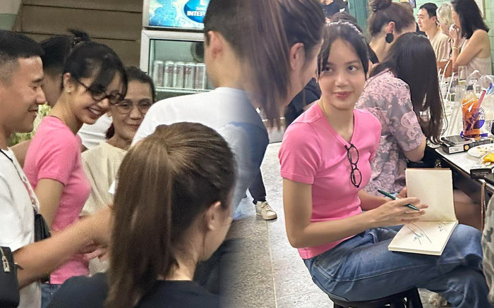 Ăn diện đơn giản, để mặt mộc, Lisa vẫn 'sáng bừng' visual qua camera thường Ảnh 2