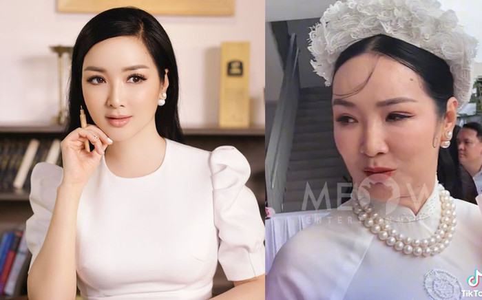 'Hoa hậu Đền Hùng' Giáng My bị chỉ trích vì từ chối chụp ảnh với khán giả? Ảnh 2