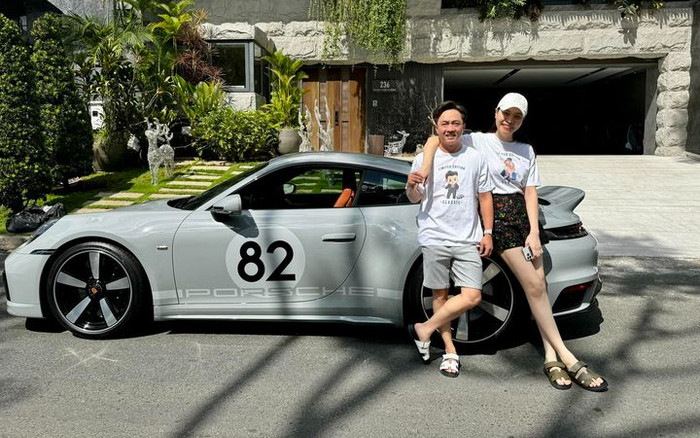 Cường Đô La check-in với xế hộp gần 20 tỷ, Đàm Thu Trang khéo khoe chân dài Ảnh 2