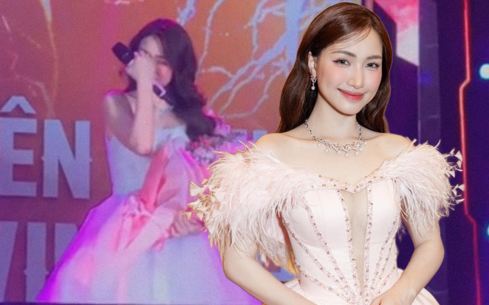 Hòa Minzy hạnh phúc khi về quê hương Bắc Ninh hát, bật khóc nhắc về người bà quá cố Ảnh 2