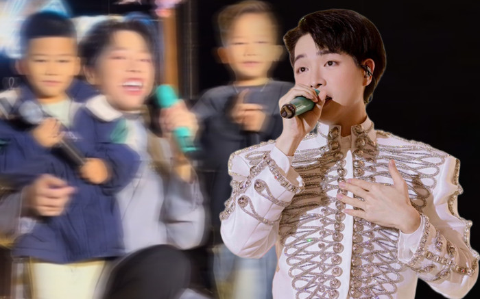 Khán giả nhí lên sân khấu khoe giọng hát, gây bất ngờ vì 'đụng hàng' với Đức Phúc Ảnh 2