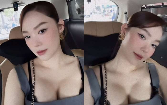 Minh Hằng khoe 'núi đôi' cao ngất, dân tình suýt xoa: Gái một con trông mòn con mắt! Ảnh 2