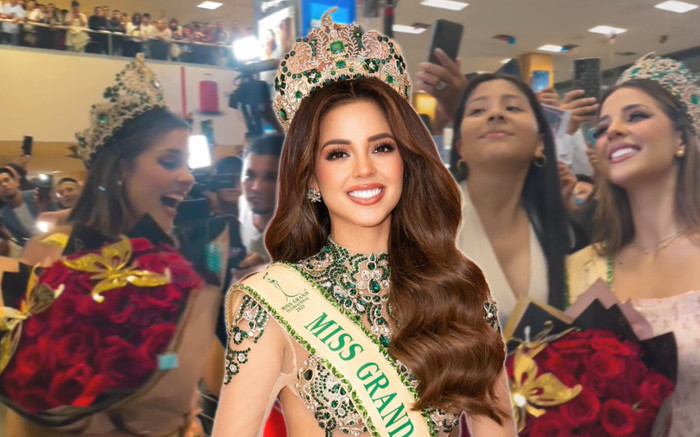 MGI 2023 được fan vây kín ngày trở về quê hương: Nhìn mà muốn 'thở oxy' giùm! Ảnh 2