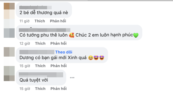 Nhiều bạn bè, đồng nghiệp và khán giả chúc mừng hạnh phúc của Dương Edward.