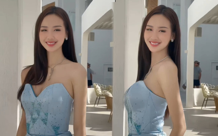 Gần hết nhiệm kỳ, Bảo Ngọc chăm khoe 'tuyết lê' căng đầy với style gợi cảm Ảnh 2