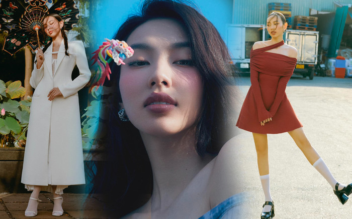 Thuỳ Tiên đậm chất điện ảnh trong bộ hình mới, kiểu này rẽ hướng đóng phim mới hợp! Ảnh 2