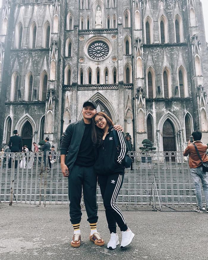 Nhật Lê là mối tình đầu tiên của Quang Hải,