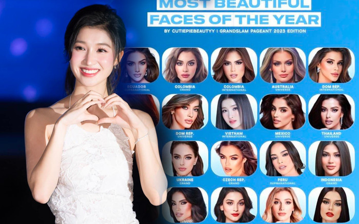 Bình chọn 20 nàng hậu đẹp nhất năm, một đại diện Việt Nam duy nhất lọt top Ảnh 2