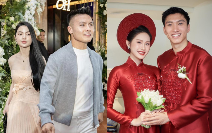 So kè nhan sắc vợ cầu thủ: Cô dâu của Quang Hải 'phồn thực', bà xã Văn Hậu 'ăn điểm' nhờ 1 điều Ảnh 2