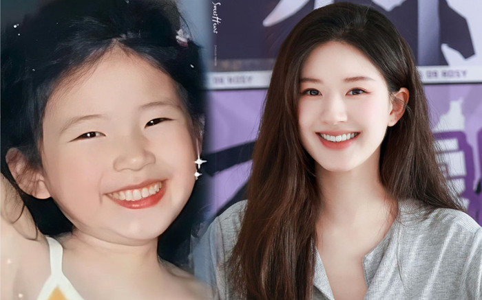 Ảnh Triệu Lộ Tư hồi bé hot trở lại, nụ cười thương hiệu không lẫn đâu được Ảnh 2