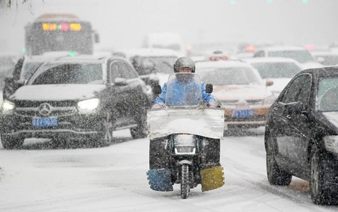 Trung Quốc đón đợt rét kỷ lục, nhiệt độ thấp nhất mọi thời đại có nơi xuống - 33,2 độ C Ảnh 2