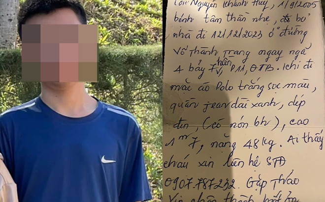 'Biến mất' khi ngồi sau xe mẹ, chàng trai được tìm thấy ở nơi không ngờ Ảnh 2