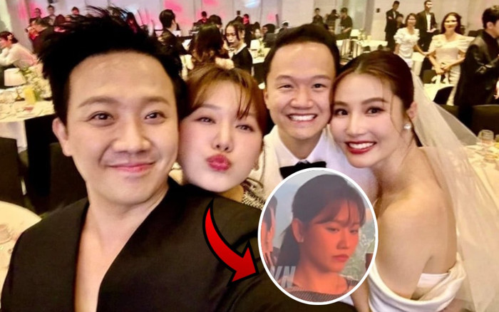 Hari Won tỏ thái độ khó chịu khiến Trấn Thành 'sượng trân' tại đám cưới Diễm My? Ảnh 2