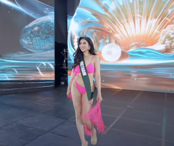 Đại diện Việt Nam xuất sắc lọt Top 20 Miss Earth 2023, vương miện đang cận kề! Ảnh 2