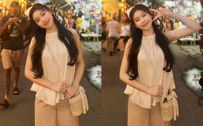 Ái nữ nhà Quyền Linh đăng ảnh khoe nhan sắc tuổi 17 giữa lòng phố cổ: Netizen nhắn nhủ mẹ Dạ Thảo 1 điều Ảnh 2