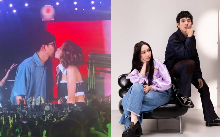 Danh tính chàng trai vừa được Mỹ Anh công khai 'khóa môi' trên sân khấu, hóa ra là 'người quen'! Ảnh 2